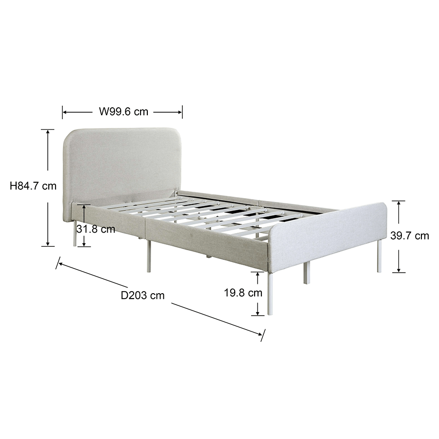 #size_Single Bed 36x75 inches