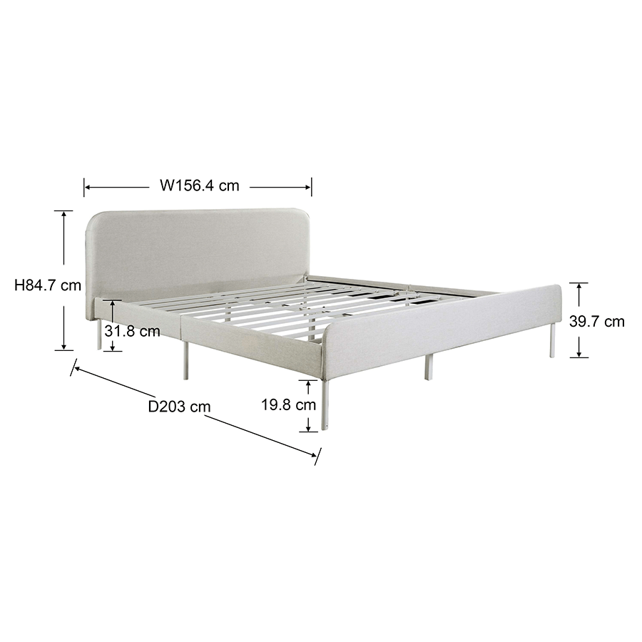 #size_Queen Bed 60x75 inches