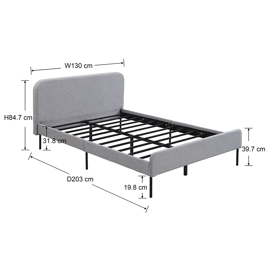 #size_Semi-Double Bed 48x75 inches