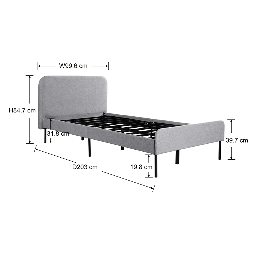 #size_Single Bed 36x75 inches