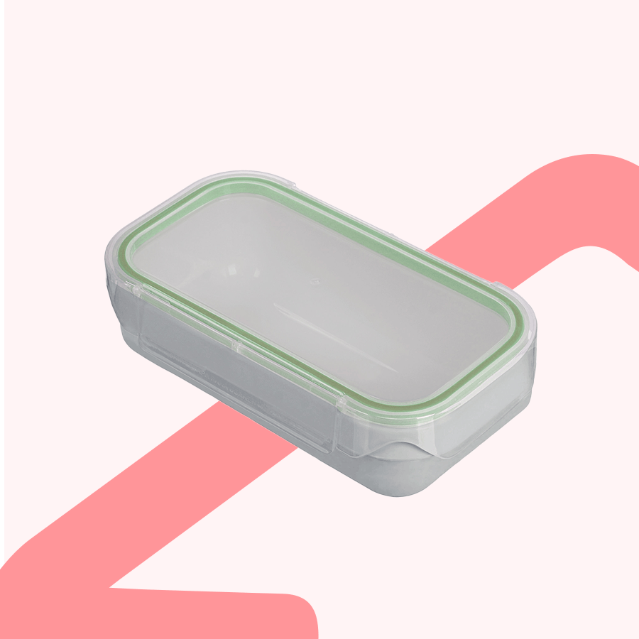 Lior Plastic Food Container - Rectangle 750ml
