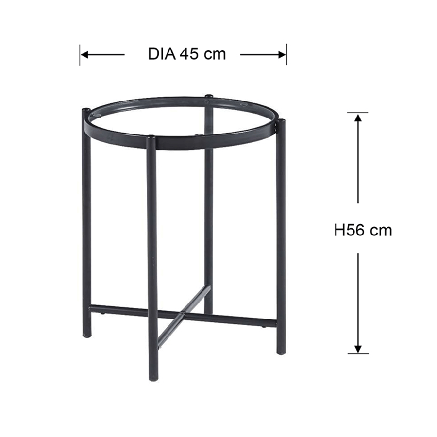 MORE LIVIA OPTIONS Livia Glass Side Table Livia Glass Side Table Mandaue Foam