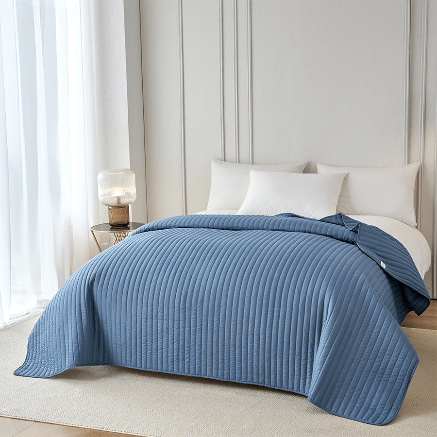 Loey Bedspread - Blue