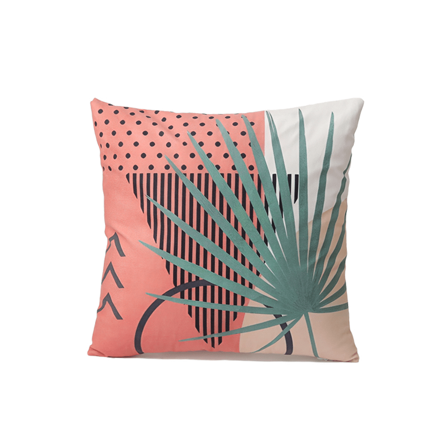 Lumi Clay Tropics Throw Pillowcase Set of 2