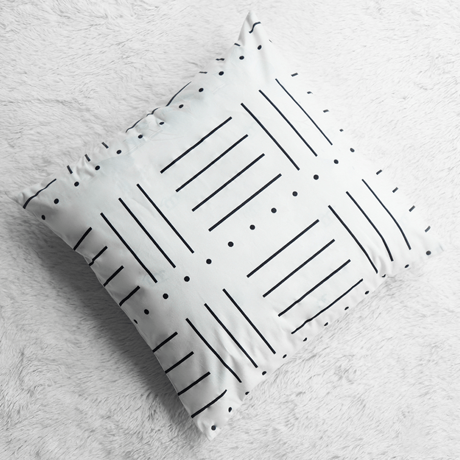 Lumi Dots & Lines Floor Pillowcase
