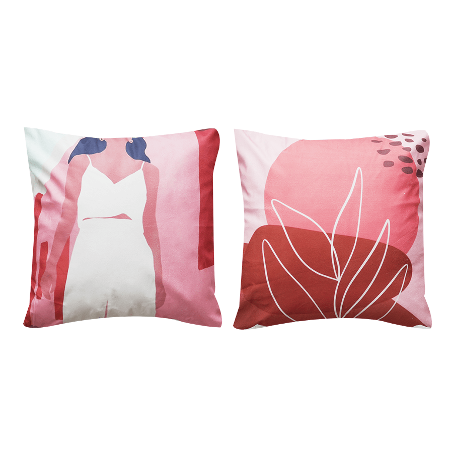 Lumi Morena Series Set/2 ThrowPillowcase