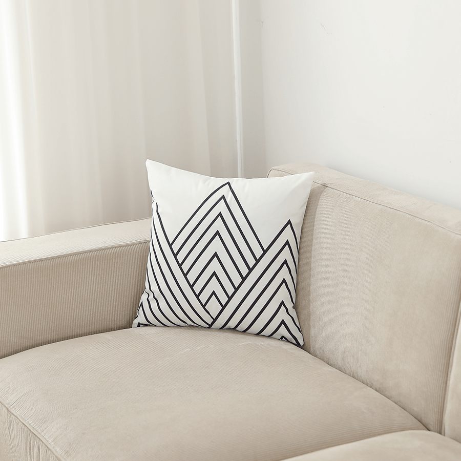 Lumi Mountain Line Throw Pillowcase Lumi Mountain Line Throw Pillowcase Mandaue Foam