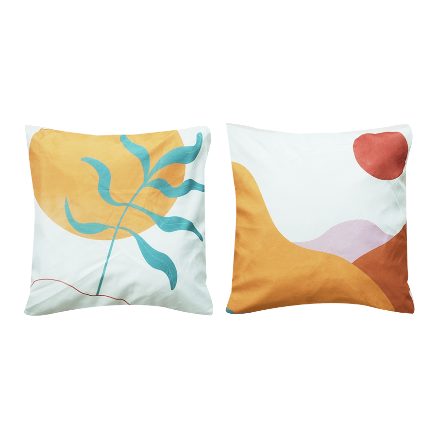 Lumi Sunset Boho Set/2 Throw Pillowcase