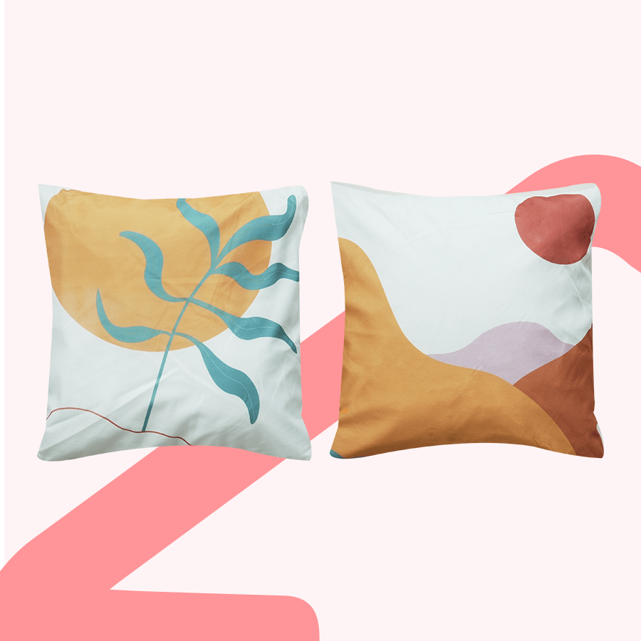 Lumi Sunset Boho Set/2 Throw Pillowcase