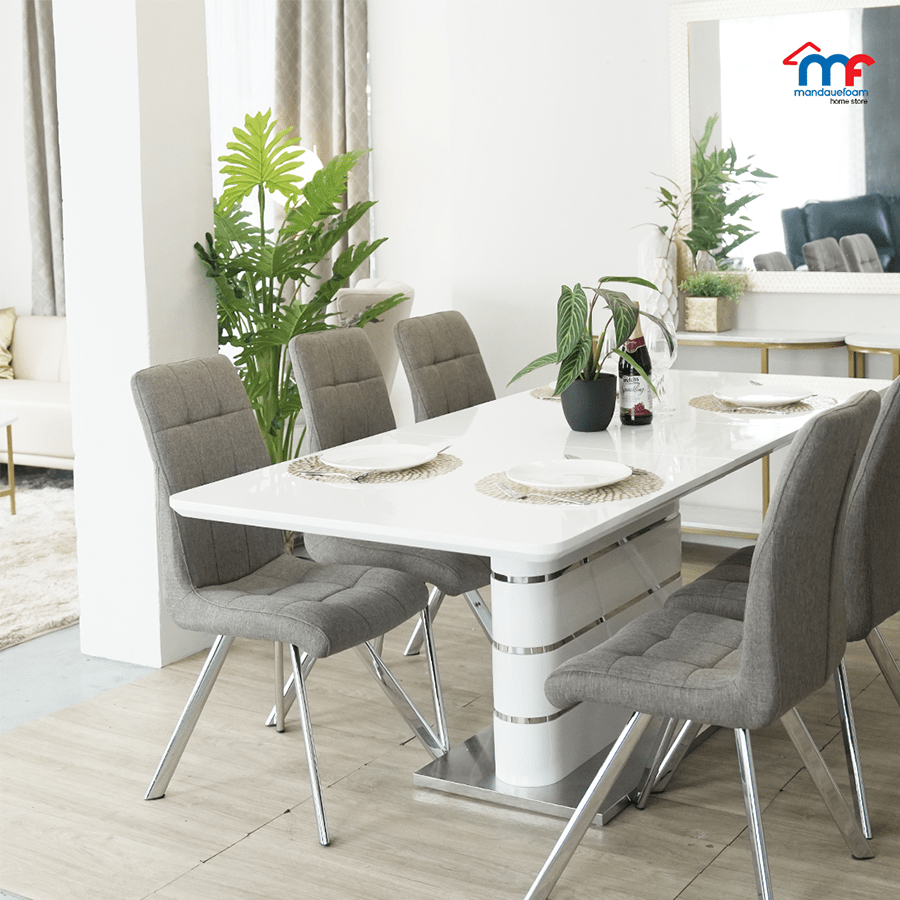 Lynda Extension 6-8 Seater Dining Table Lynda Extension 6-8 Seater Dining Table Mandaue Foam