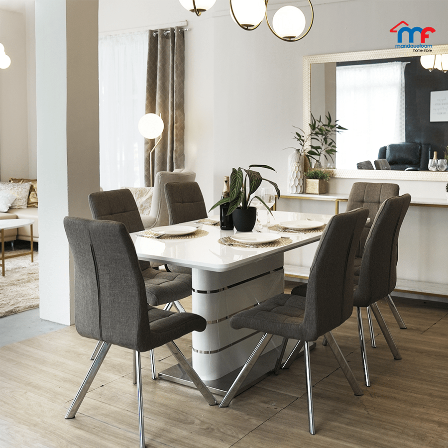 Lynda Extension 6-8 Seater Dining Table Lynda Extension 6-8 Seater Dining Table Mandaue Foam