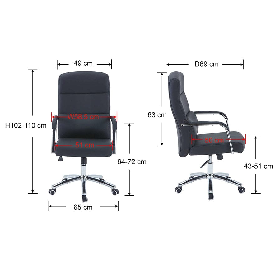 Maddy High Back Office Chair