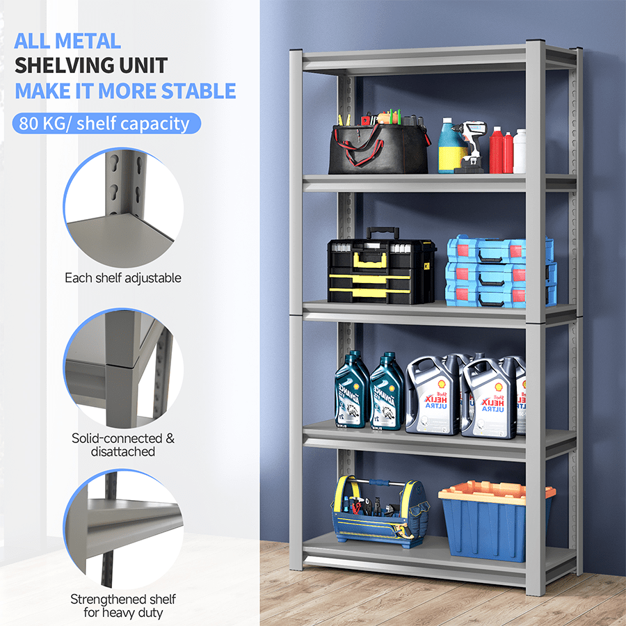 MORE LILITH OPTIONS Magnus 5 Tier Adjustable Metal Rack Magnus 5 Tier Adjustable Metal Rack Mandaue Foam