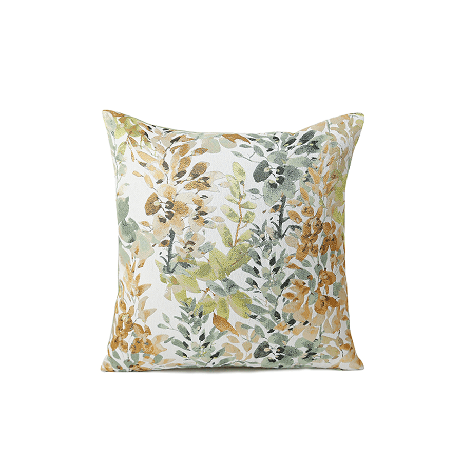 Mara Foliage Jacquard Throw Pillowcase
