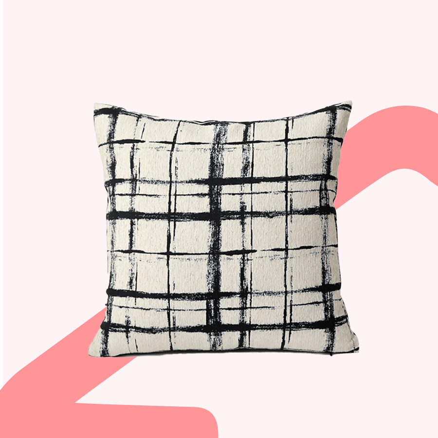 Mara Modern Jacquard Throw Pillowcase