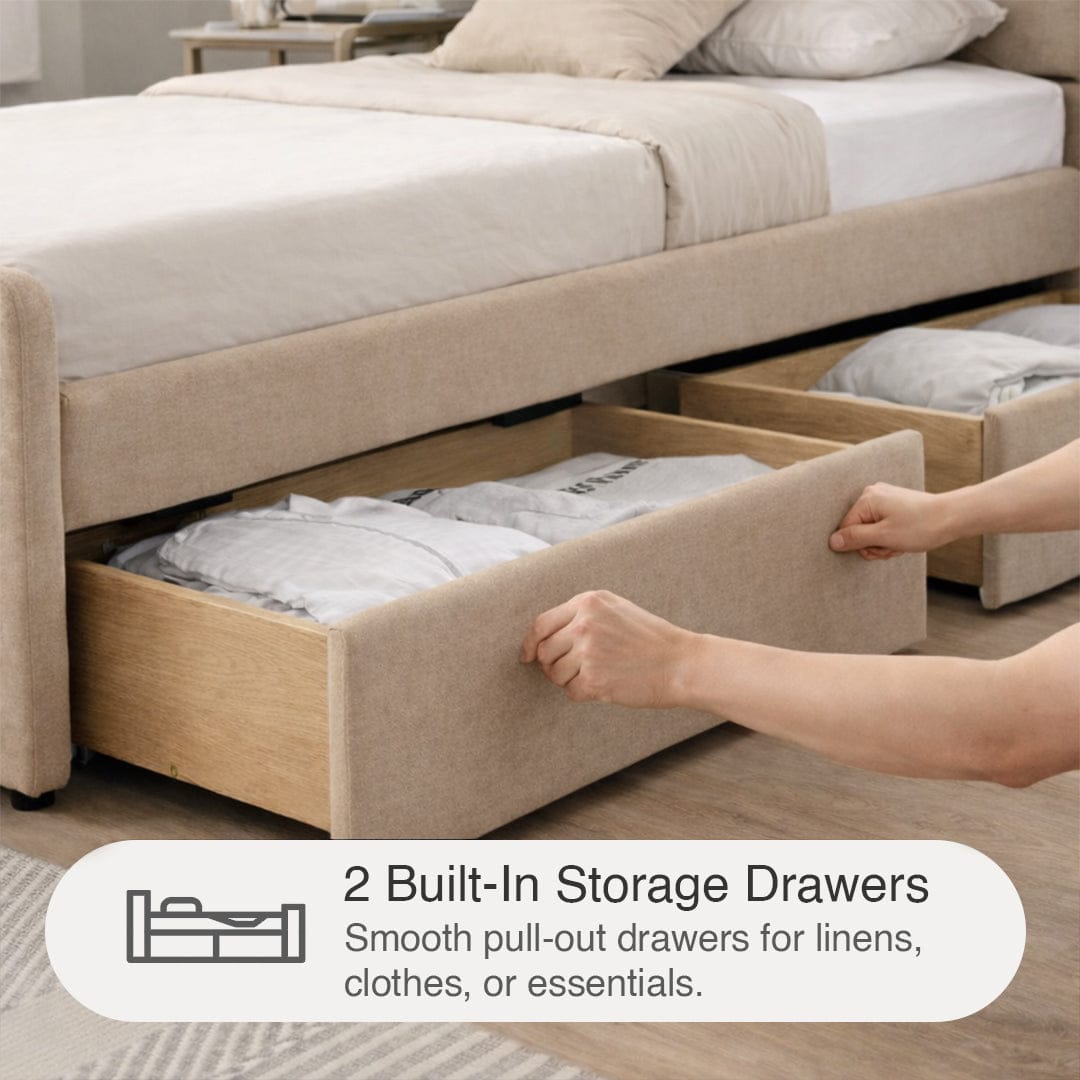 #size_Queen Bed 60x75