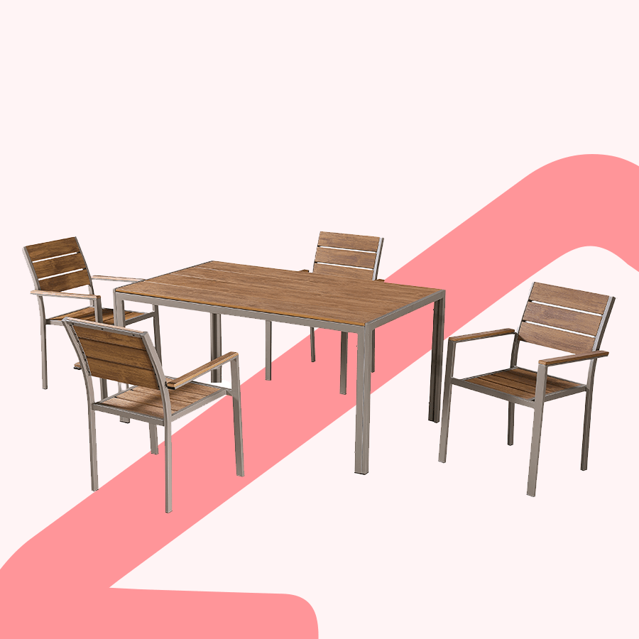 Maryam 4 Seater Outdoor Dining Set