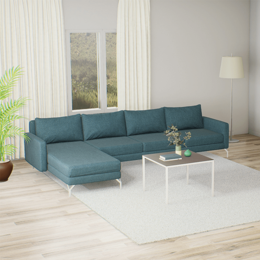 Matteo L-shape 4 Seat with Chaise (Left Facing) Sofa