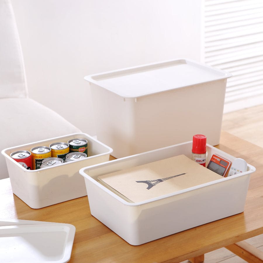 Mattis Storage Box with Lid - 37.5x25.5x22 cm