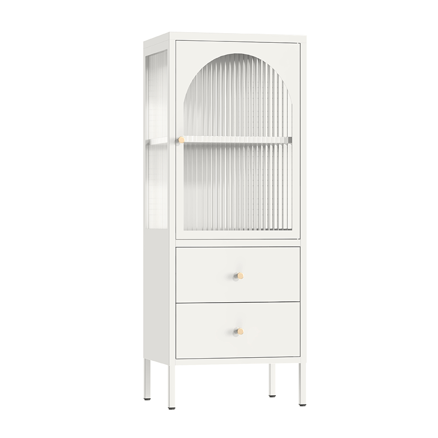 MORE MAYER OPTIONS Mayer Tall Display Cabinet Mayer Tall Display Cabinet Ivory Mandaue Foam
