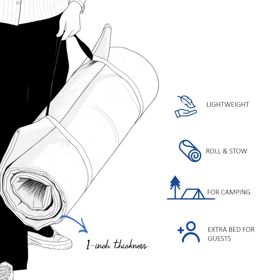 Mega Rolled Mattress