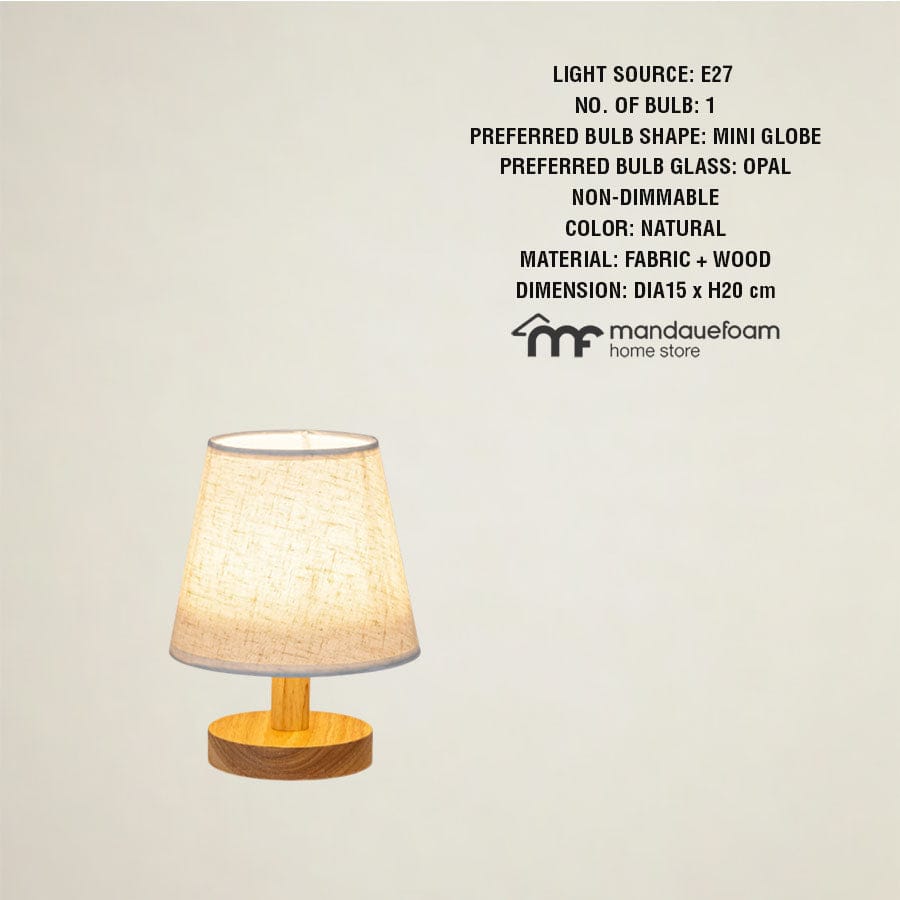 Meinik Mini Wood Table Lamp