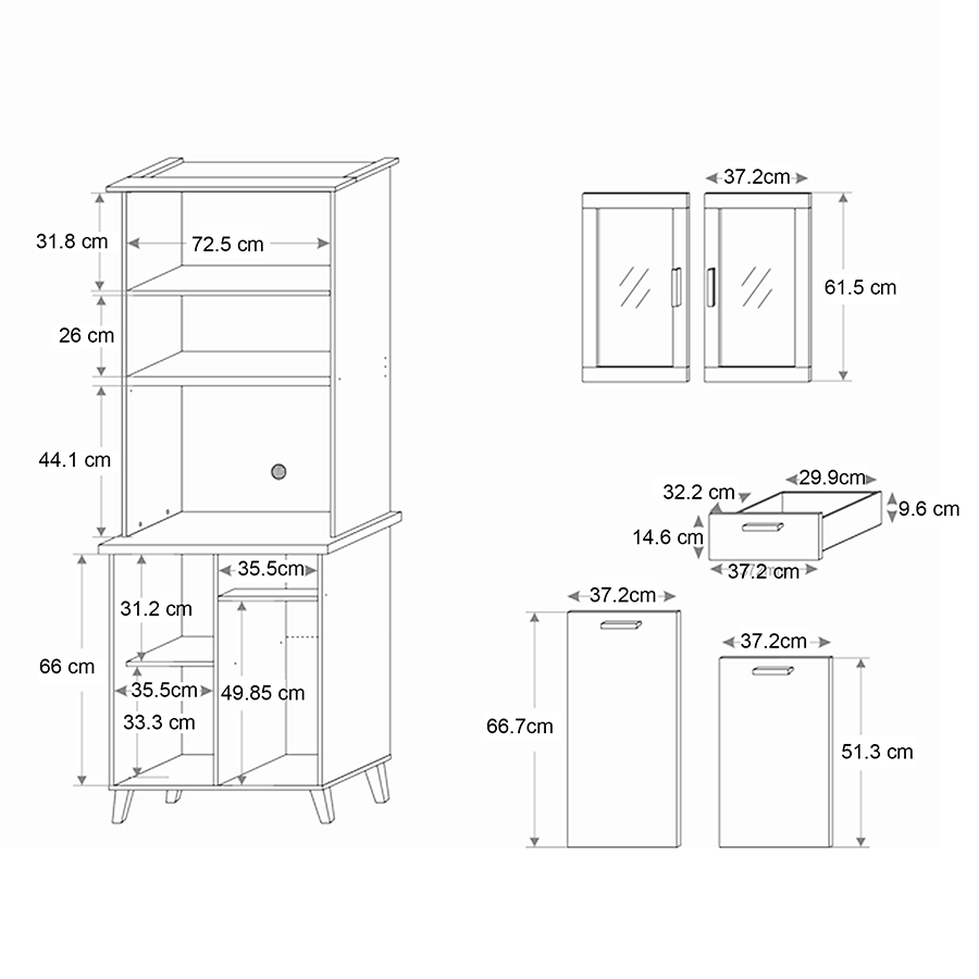 MORE MERRICK OPTIONS Merrick 2 Door Kitchen Cabinet Merrick 2 Door Kitchen Cabinet Mandaue Foam