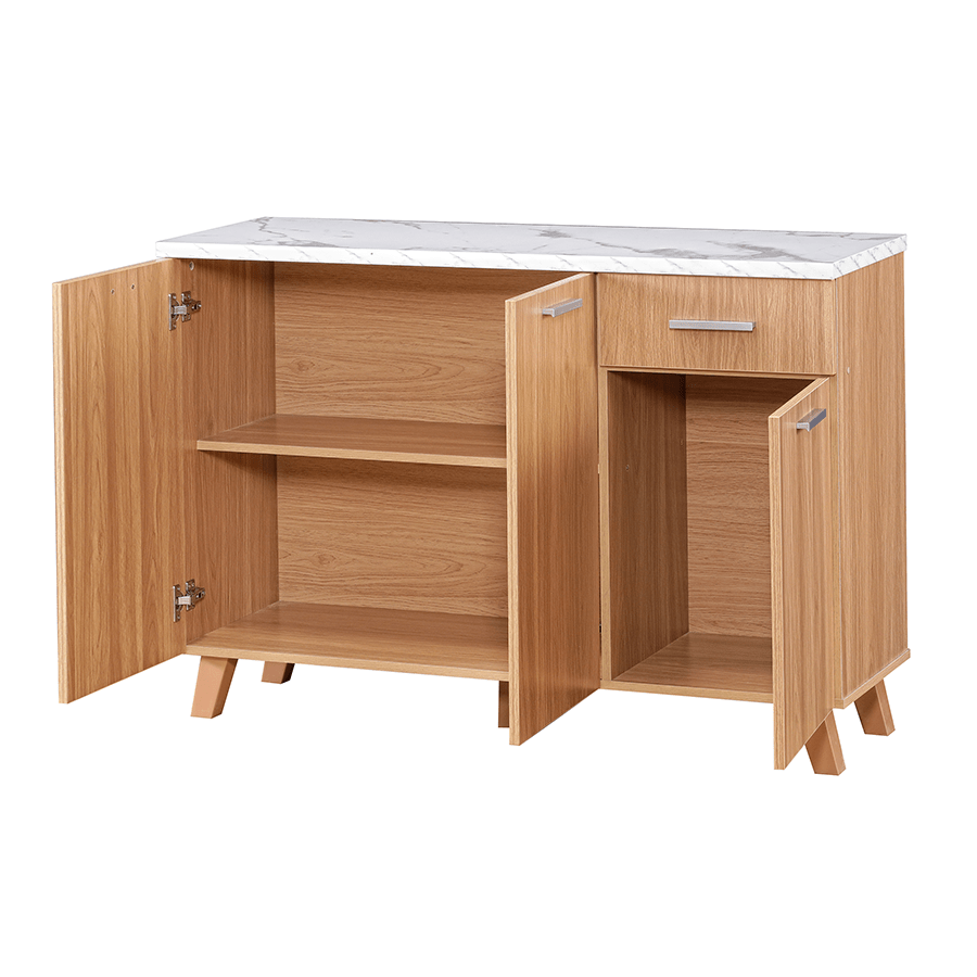 #color_Oak + White Marble