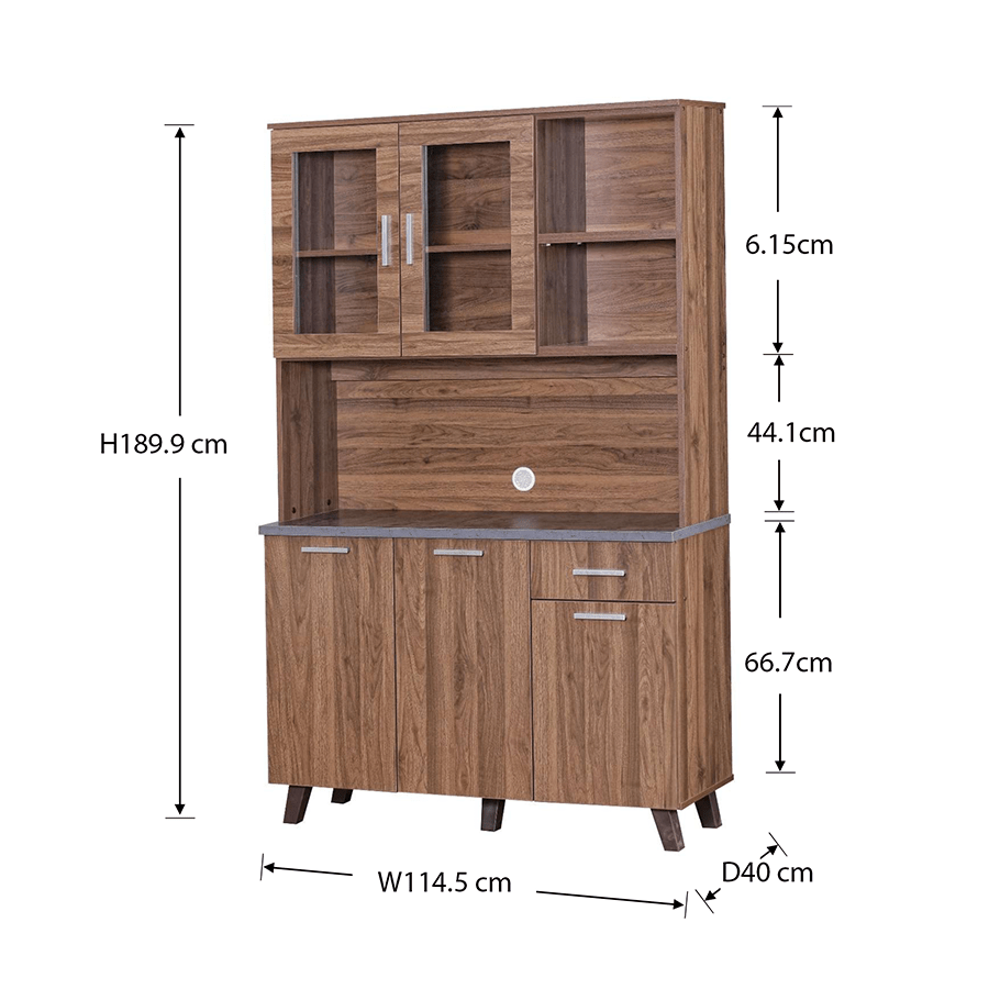 #color_Walnut + Grey Marble