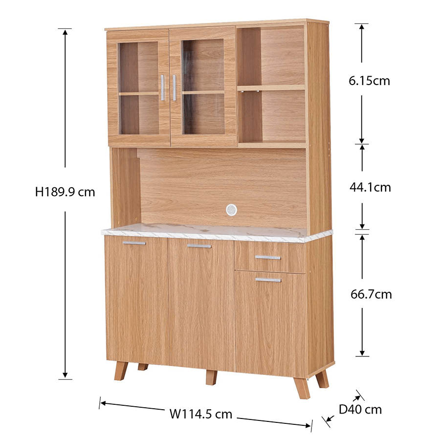 #color_Oak + White Marble