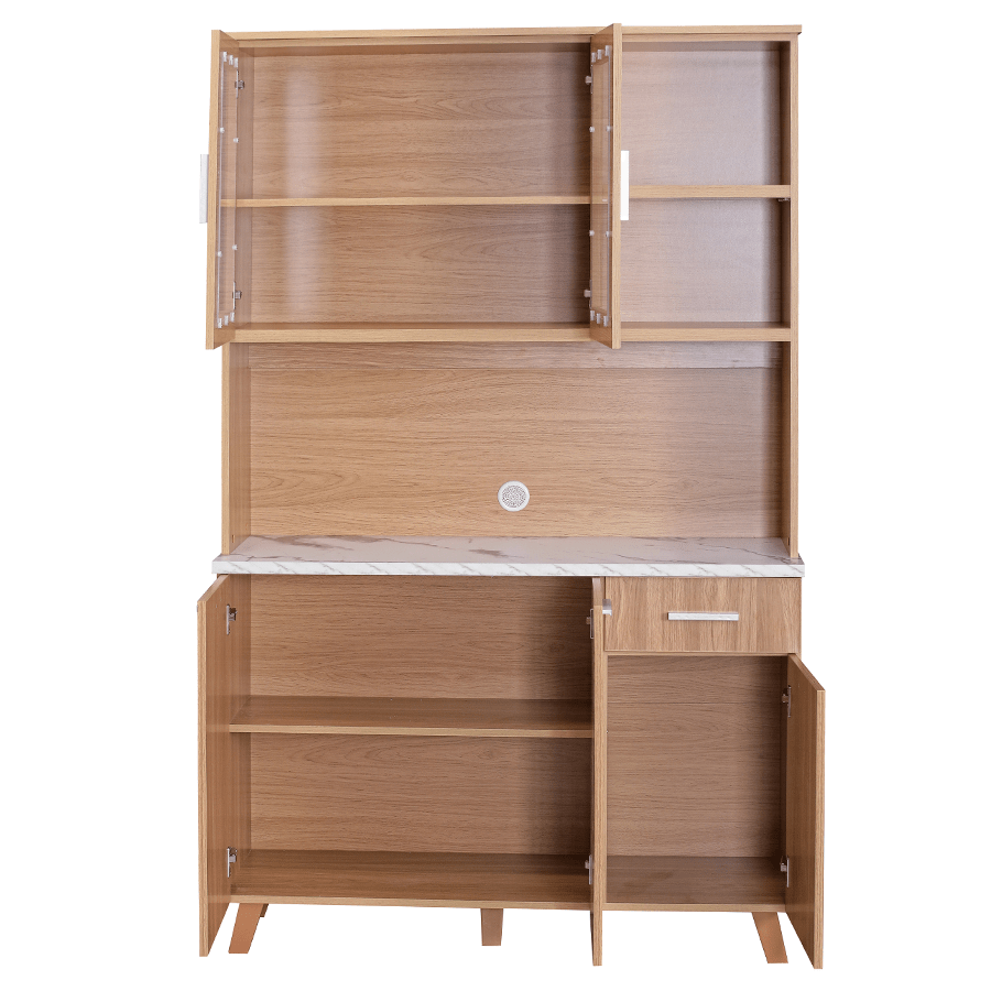 #color_Oak + White Marble