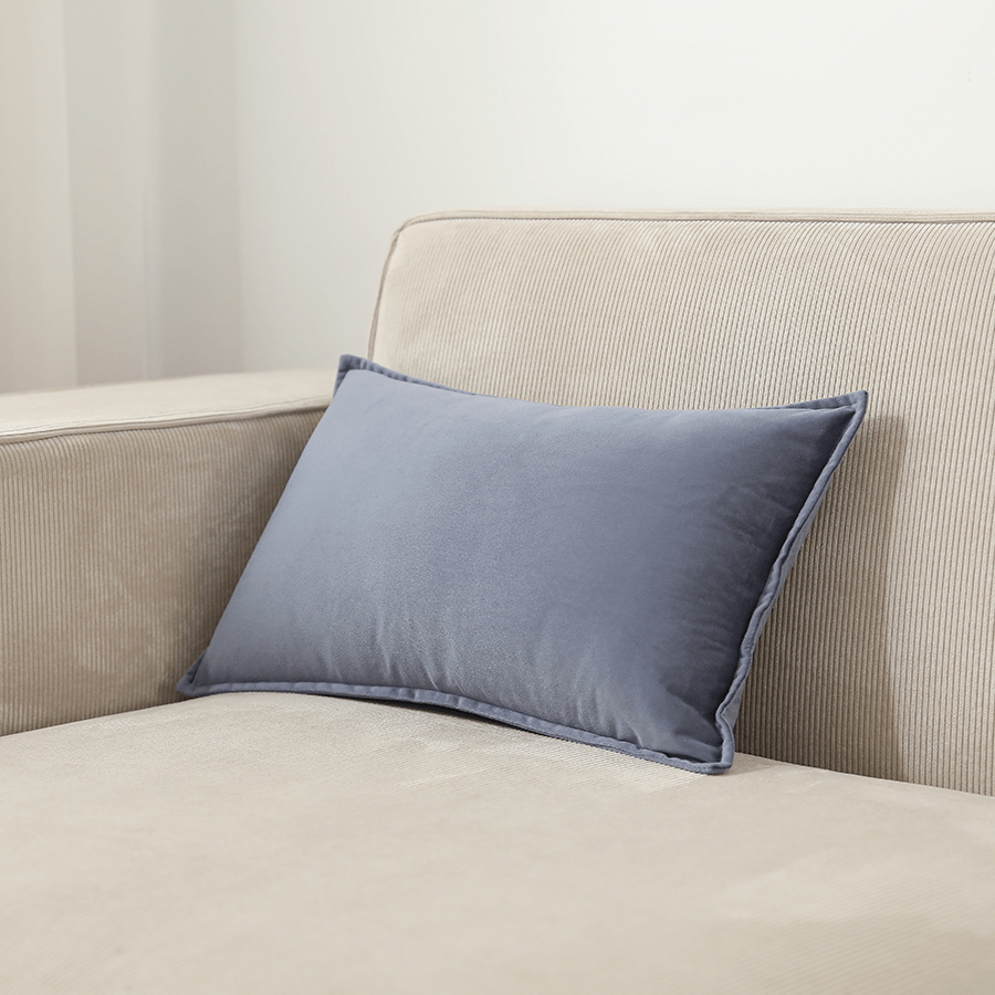 Mika Blue Granite Kidney Pillowcase