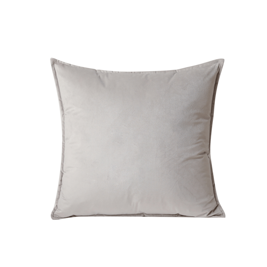 Mika Velvet Floor Pillowcase Mika Velvet Floor Pillowcase Ice Gray Mandaue Foam