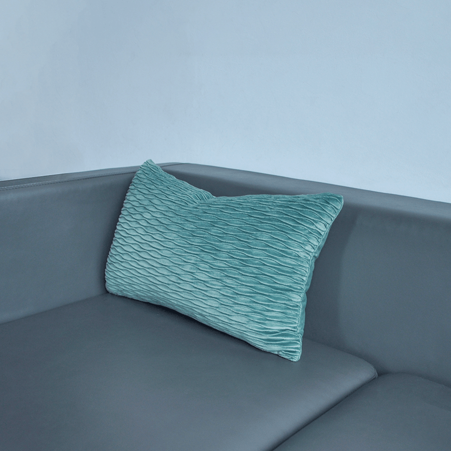Mila Blu Pleated Velvet Kidney Pillowcase Mila Blu Pleated Velvet Kidney Pillowcase Mandaue Foam