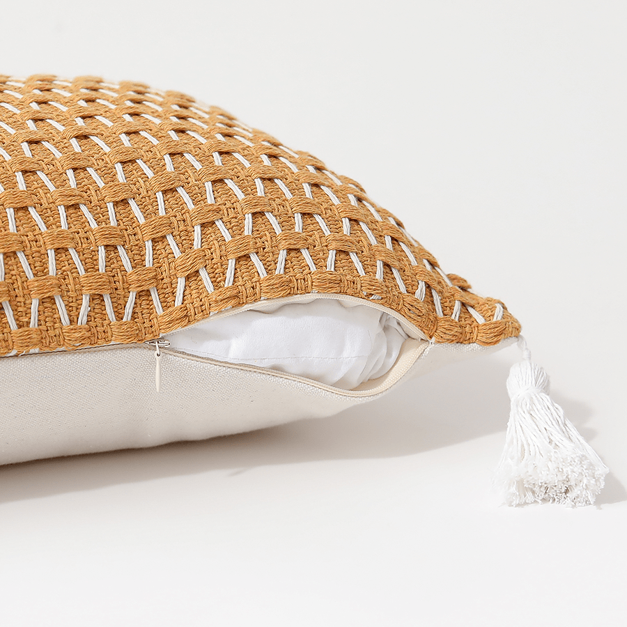 Milica Boho Mustard Kidney Pillowcase