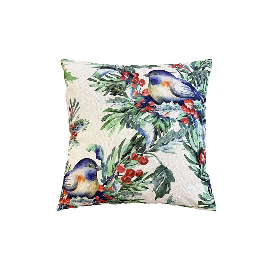 Miri Christmas Bird Throw Pillowcase