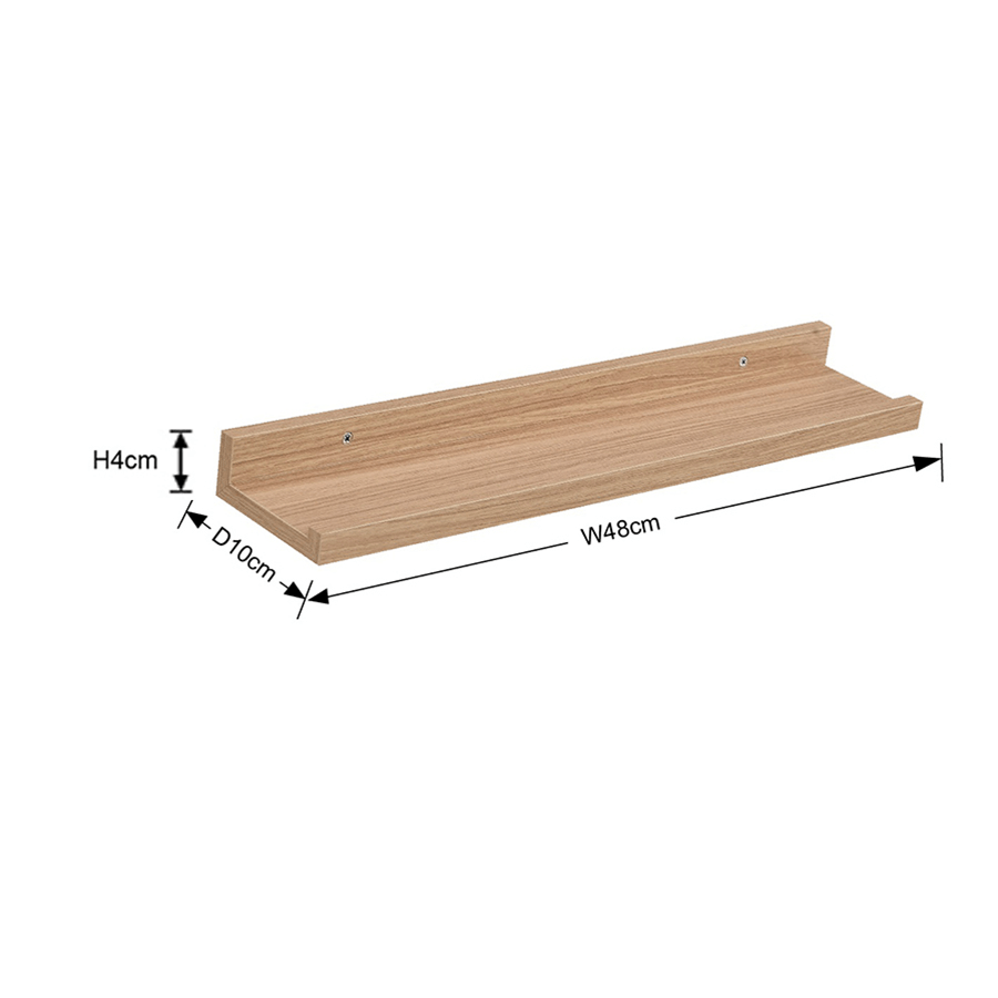 MORE MISSION OPTIONS Mission 48x10 cm Floating Shelf Mission 48x10 cm Floating Shelf Mandaue Foam