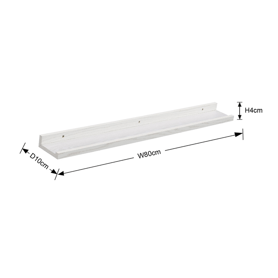 MORE MISSION OPTIONS Mission 80x10 cm Floating Shelf Mission 80x10 cm Floating Shelf Mandaue Foam