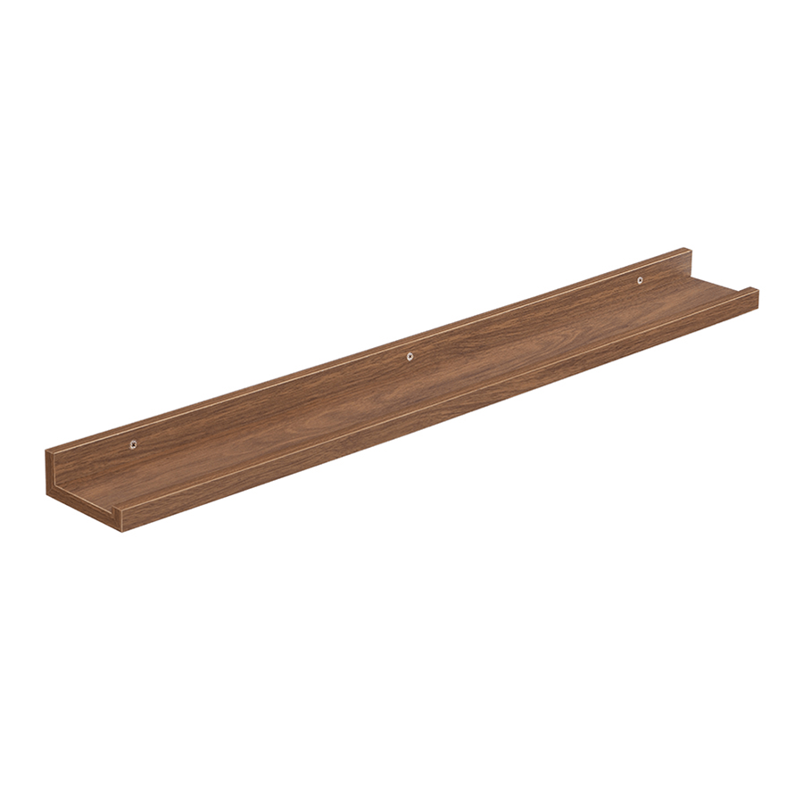 MORE MISSION OPTIONS Mission 80x10 cm Floating Shelf Mission 80x10 cm Floating Shelf New Walnut Mandaue Foam