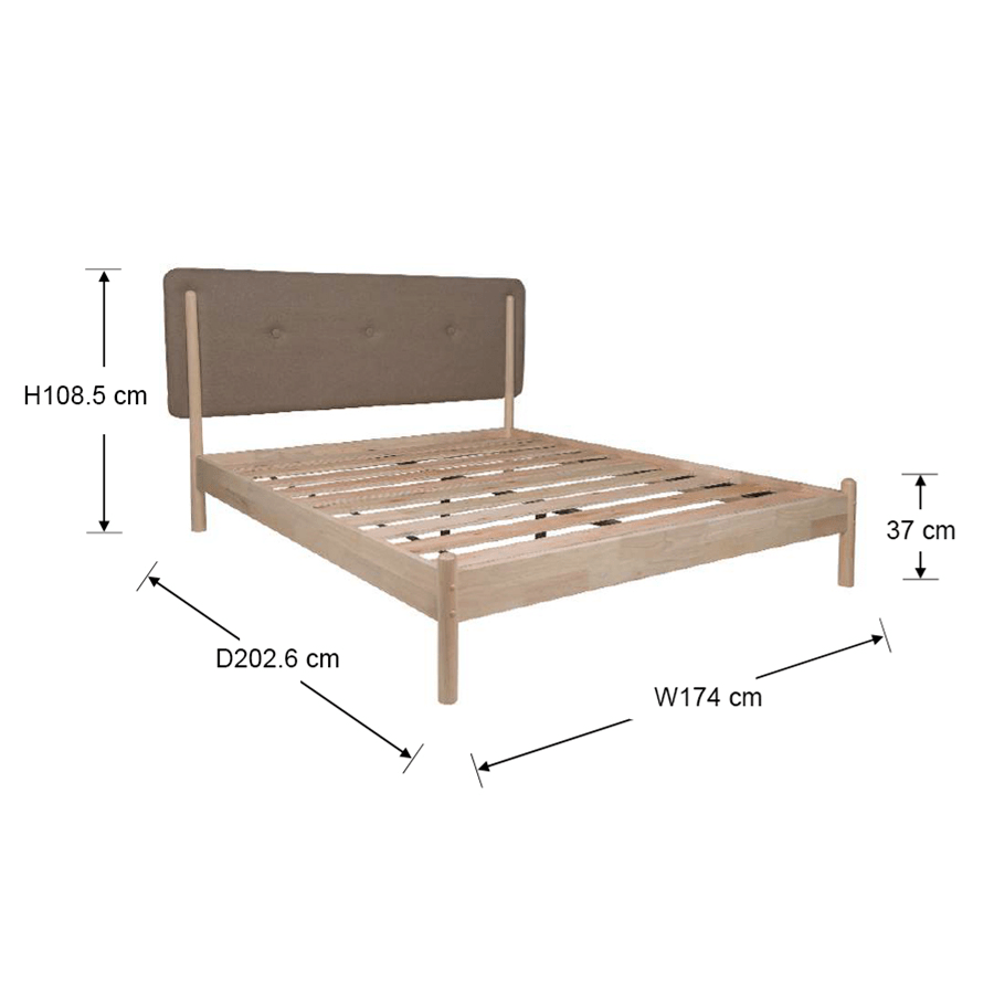 #size_Queen Bed 60x75