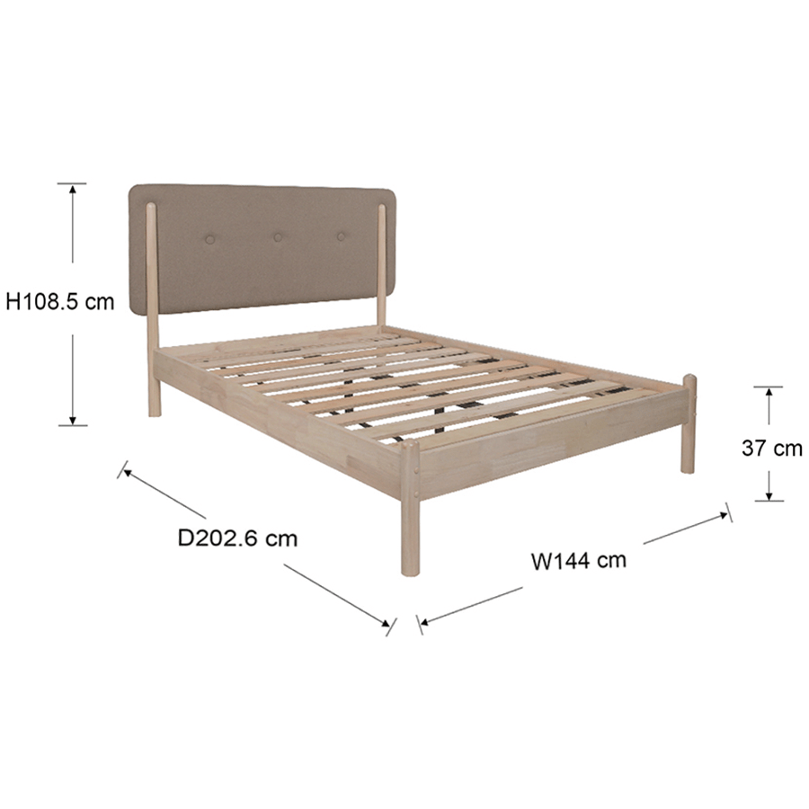 #size_Semi-Double Bed 48x75
