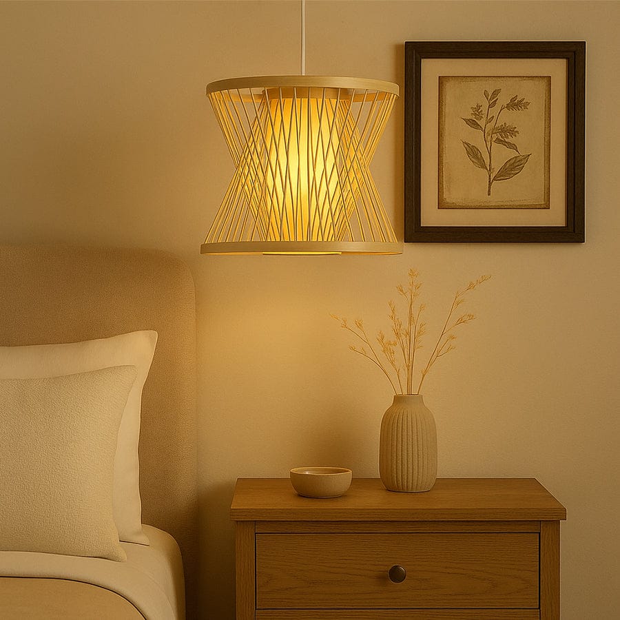 Monar Natural Bamboo Pendant Light