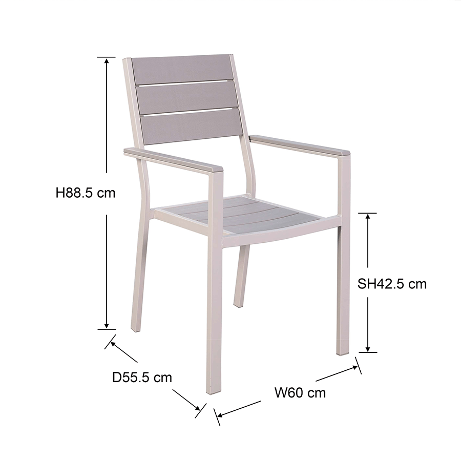 Monro 6 Seater Outdoor Dining Set