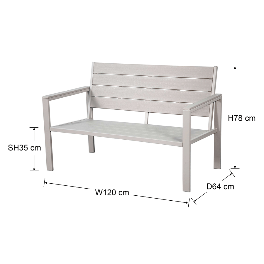 Monro Outdoor Living Sofa Set