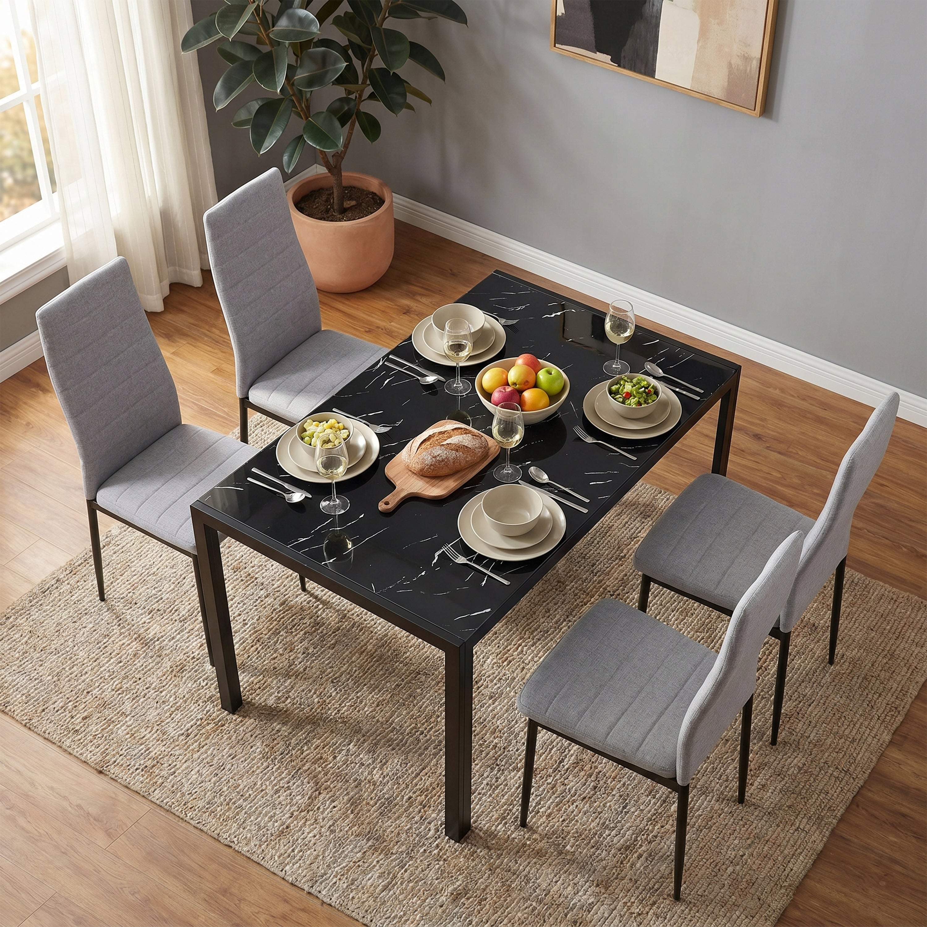 Nadine 4 Seater Dining Set