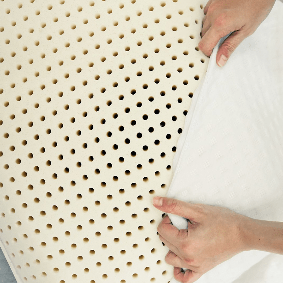 Natural Latex Pillow with Removable Cover Natural Latex Pillow with Removable Cover Mandaue Foam