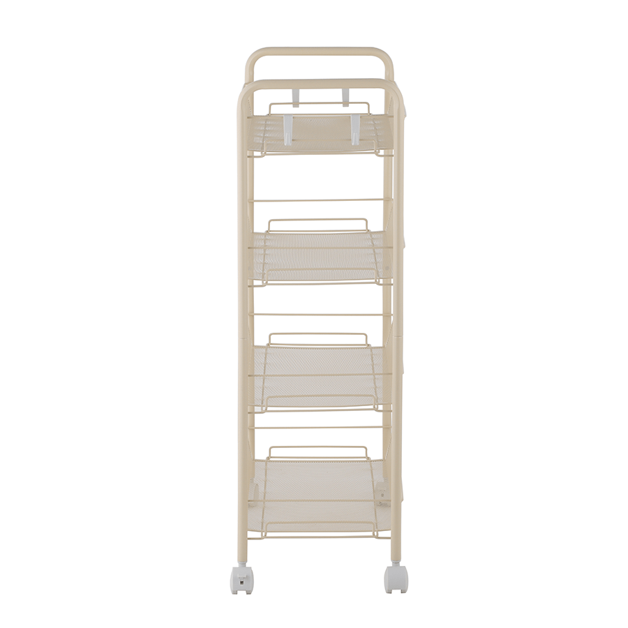 MORE NELLY OPTIONS Nelly Wide Metal Trolley Nelly Wide Metal Trolley Beige Mandaue Foam