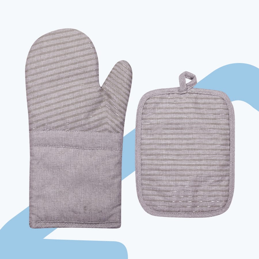 Nolia Oven Mitt and Pot Holder Set