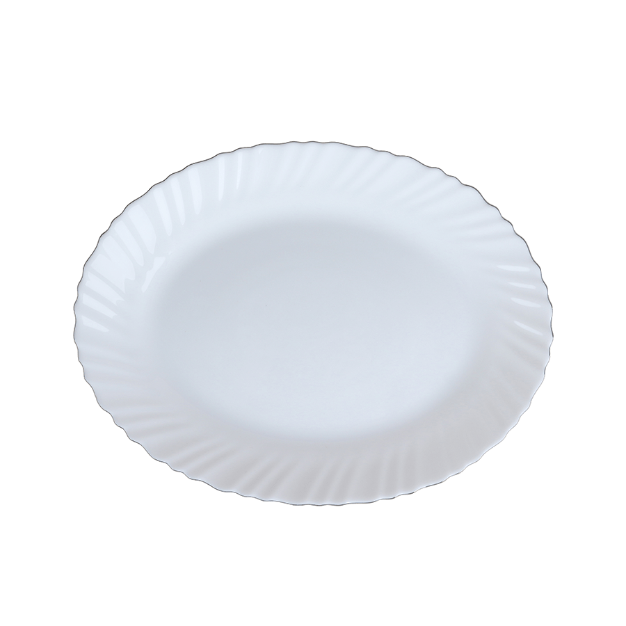 Nova Opalware Serving Plate Nova Opalware Serving Plate 12 inches Mandaue Foam
