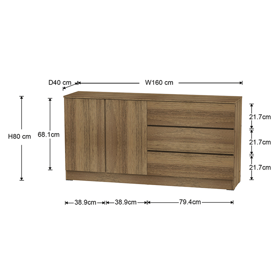 MORE NOWEL OPTIONS Nowel 160 cm Buffet Nowel 160 cm Buffet Mandaue Foam